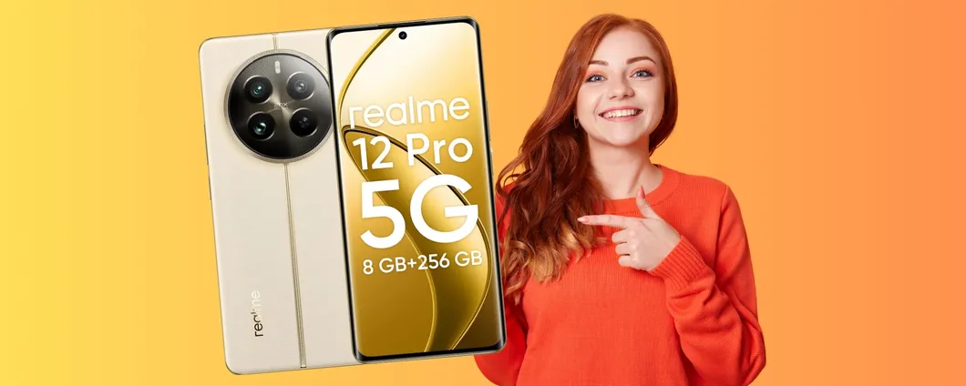 Offerta Amazon da non perdere: Realme 12 Pro 5G con sconto del 30%