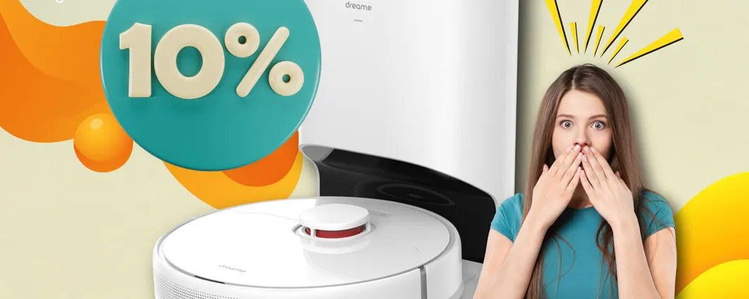 Robot Aspirapolvere e Lavapavimenti dreameD10:  SI ABBASSA il prezzo per l'igiene di casa tua!