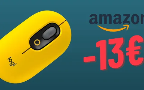 Logitech POP Mouse wireless ora in SUPER OFFERTA su Amazon!