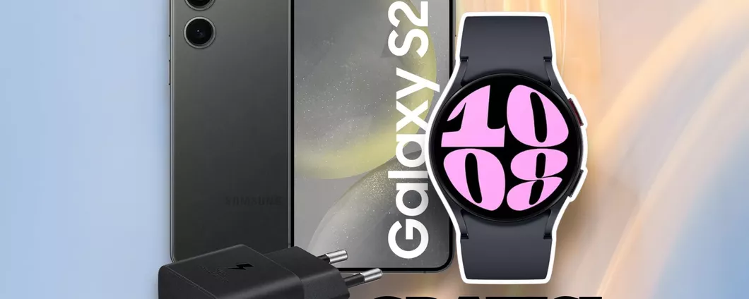 Ottieni GRATIS il Galaxy Watch6 acquistando Samsung Galaxy S24!