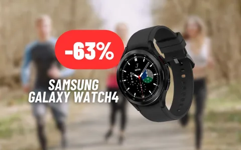 Samsung Galaxy Watch4: sconto imperdibile del 63% su Amazon