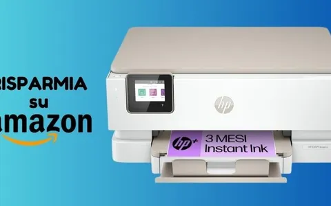 Stampante HP Envy Inspire: solo su Amazon RISPARMI 60 euro!