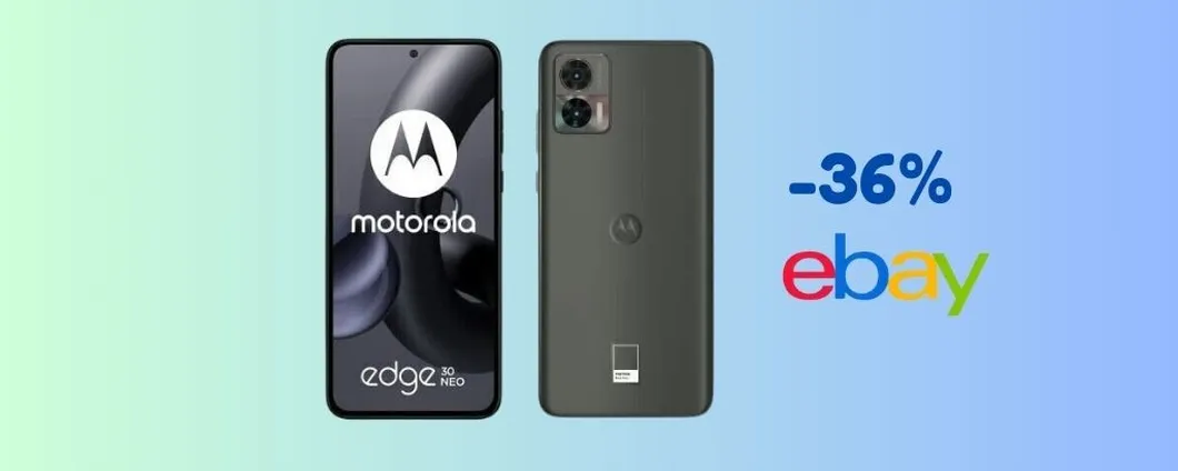 Acquista il Motorola Edge 30 Neo su eBay e RISPARMI 130 euro!