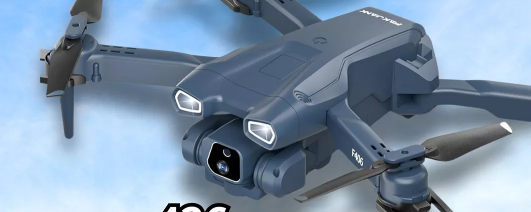 CHE BOMBA il Drone che fa riprese in 4K e costa solamente 42€ su Amazon!