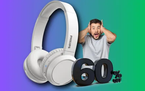 CHE BOMBA: solo 19€ per Cuffie PHILIPS in ribasso SHOCK dal 60% su Amazon!