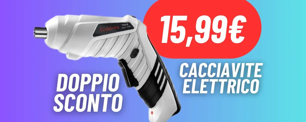 RISPARMIA sul FAI DA TE: 14%+50% di sconto sul Cacciavite Elettrico DEFINITIVO
