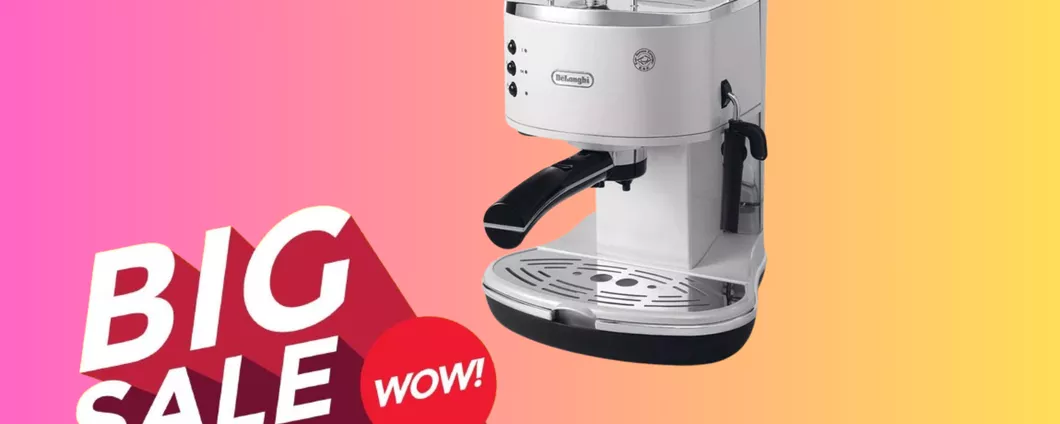 Espresso COME AL BAR con la Macchina da caffè De'Longhi in OFFERTA SPECIALE