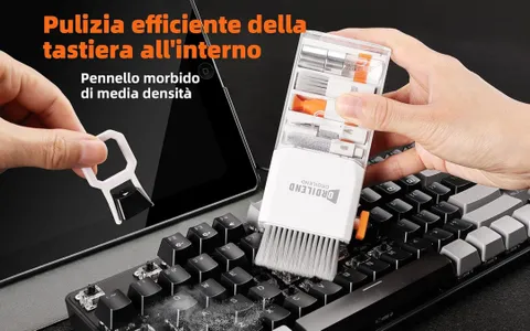 KIT 10 IN 1 per la Pulizia di Smartphone computer: solo 13€ su Amazon!