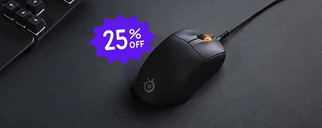 Mouse da gaming SteelSeries Prime Mini: prestazioni professionali e prezzo shock