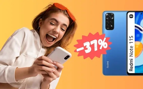 Xiaomi Redmi Note 11S: che PREZZO su Amazon (-37%)
