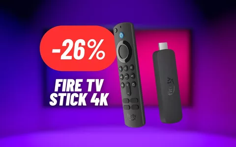 Rendi la tua TV Smart con la Fire TV Stick 4K al 26% DI SCONTO
