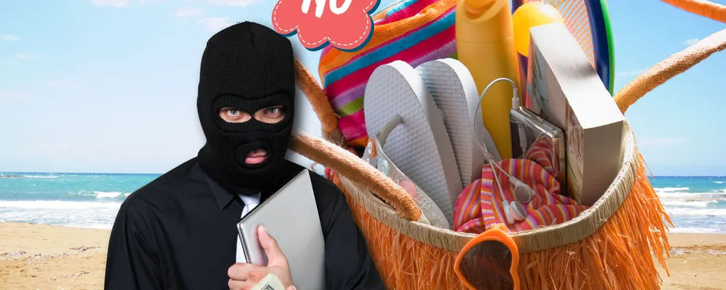 Sicurezza AL MARE: ecco i TRUCCHI per non farti rubare nulla sotto l'ombrellone!