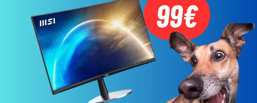Il monitor da gaming DEFINITIVO MSI è IN PROMO: sfrutta la curvatura per prestazioni da PRO