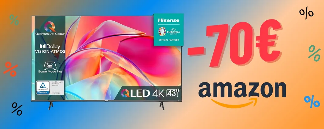 Porta a casa tua il MEGLIO della TV con la Smart TV 4K di Hisense IN OFFERTA