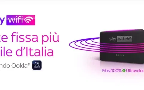 Passa a Sky Wifi: fibra ultra veloce a soli 25,90€ al mese