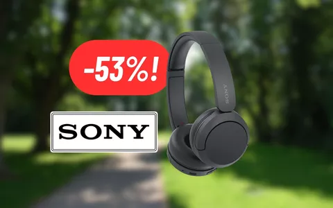 Tutta la qualità di Sony nelle cuffie bluetooth in MEGA SCONTO su Amazon