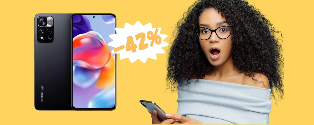 Redmi Note 11 Pro+ a PREZZO da SVENIMENTO (-42%)