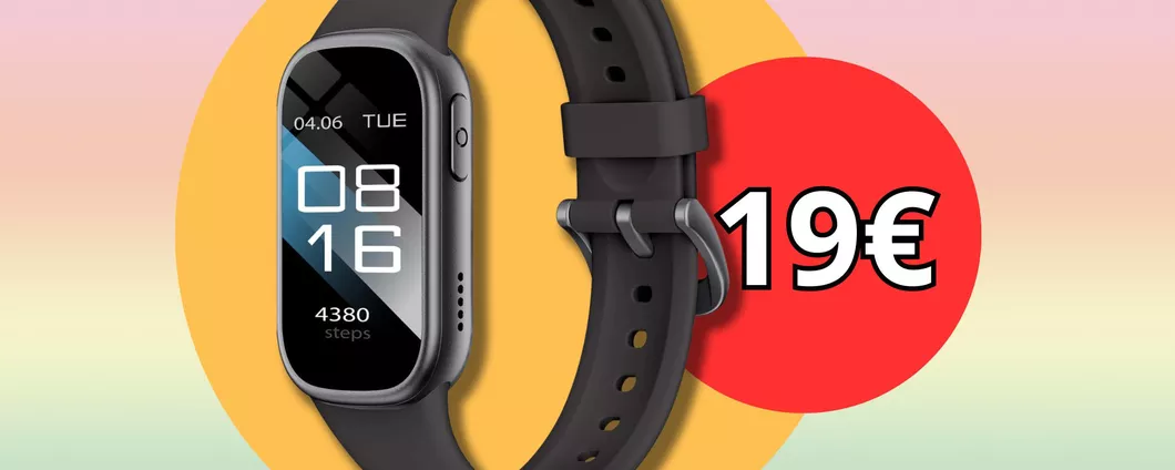 Torna in forma: SOLO 19€ per Smartwatch con 112 opzioni SPORT per te!