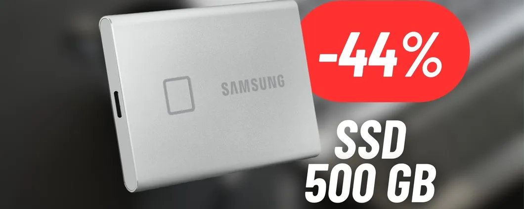 SCONTO PAZZESCO sull'SSD da 500 GB di Samsung (-44%)