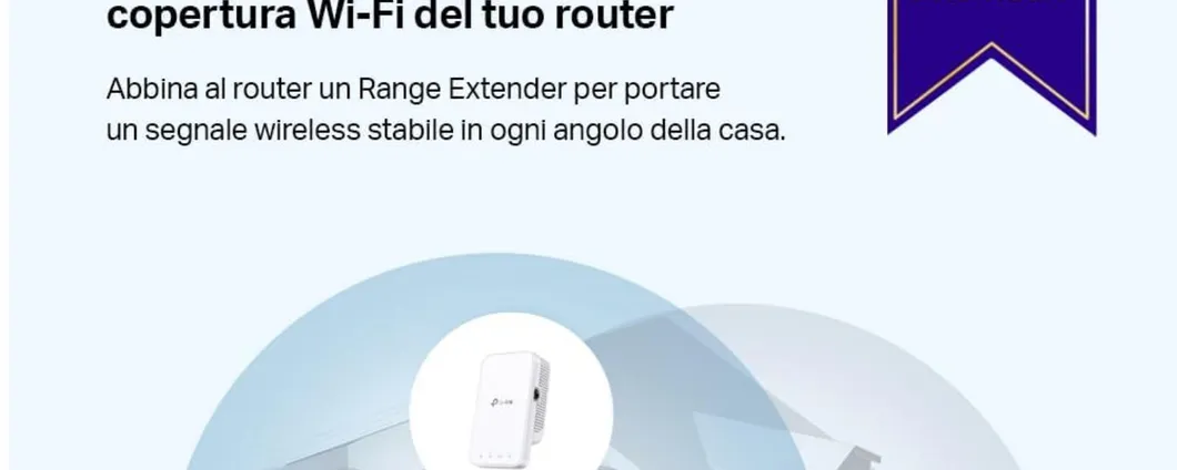 Ripetitore WiFi RE330 con amplificatore AC1200 di TP-Link a meno di 35 euro su Amazon