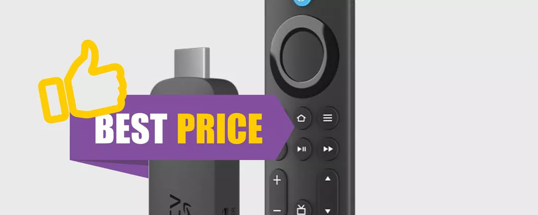 Per le tue maratone TV: Fire TV Stick 4K MAX al suo prezzo minimo storico su Amazon!