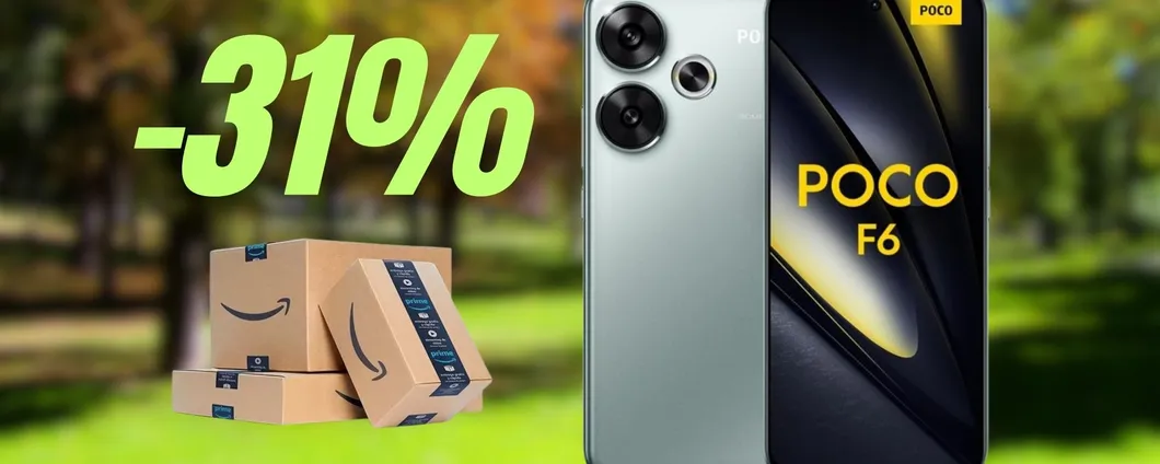 Poco F6: DISINTEGRATO il prezzo per il Black Friday Amazon