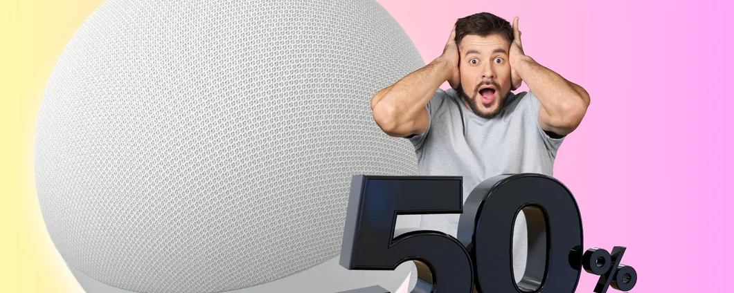 INCREDIBILE: solo 34€ per ECHO DOT Amazon con uno sconto pazzesco del 46%!
