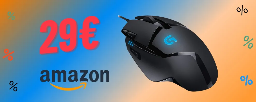 Logitech G402 Mouse Gaming ora tuo a MENO DI META' PREZZO!