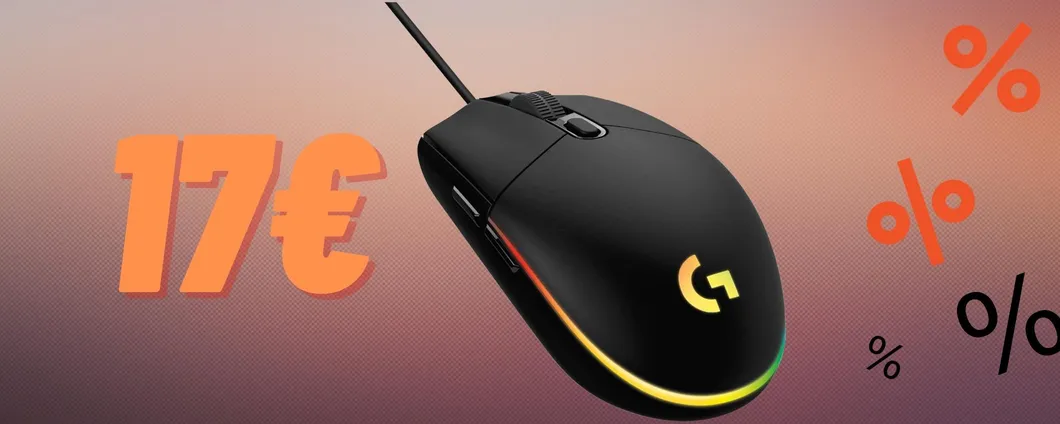 Prime Day 2023: il Mouse Logitech G203 da gaming è a soli 17€ in OFFERTA