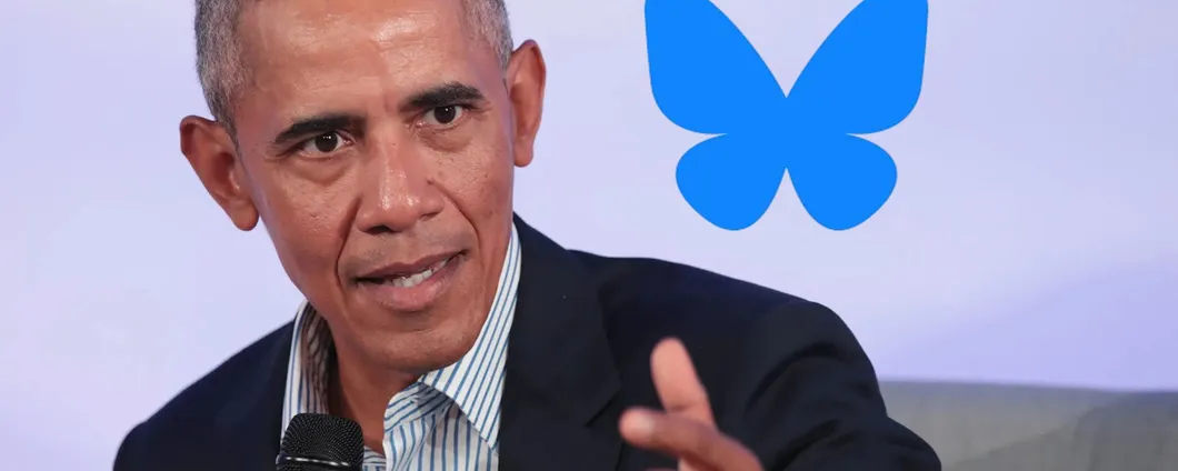 Obama: messaggio al web, si iscrive a Bluesky, l'alternativa ad X