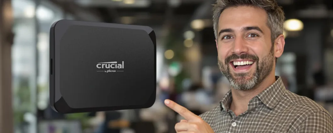 Occasione imperdibile: SSD Crucial X9 da 1TB in offerta a 80€ su Amazon