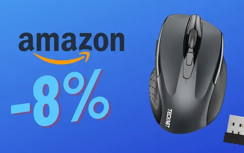Comodità ed efficienza col Mouse Tecknet PRO senza fili ora in OFFERTA!