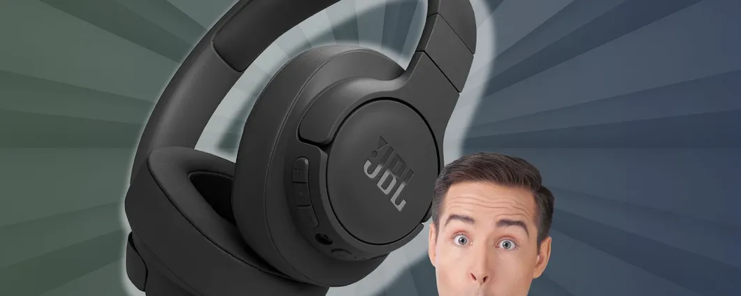 JBL Cuffie pieghevoli con cancellazione del rumore: prezzo SHOCK!