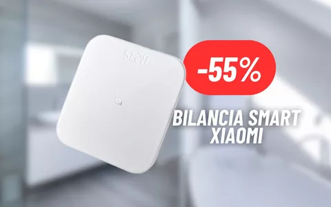 La bilancia smart di Xiaomi è in OFFERTA ad un PREZZO RIDICOLO (-55%)