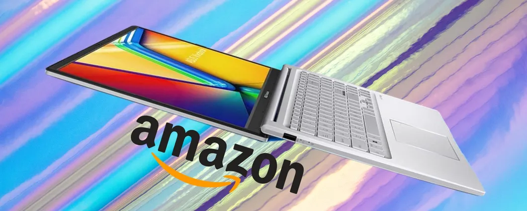 ASUS Vivobook 15 con i3 di 12ª generazione e SSD da 512GB