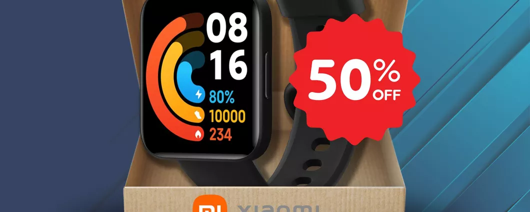 Smartwatch XIAOMI: il prezzo CROLLA al 50% ed è occasione di acquisto senza precedenti!