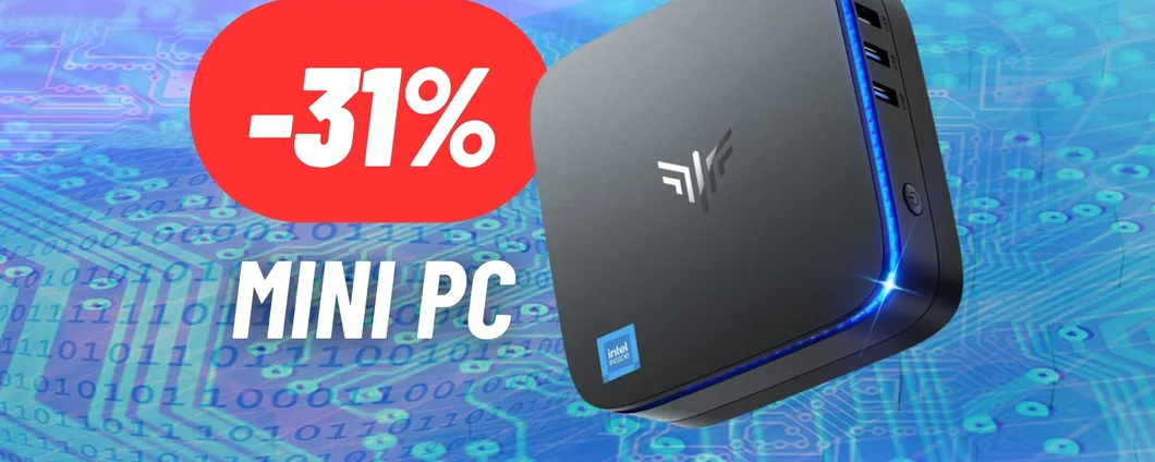 Mini PC POTENTISSIMO A MENO DI 200€: sconto XL su Amazon