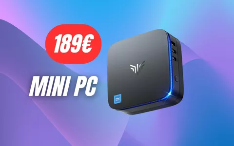 Mini PC potente a compatto in maxi sconto su Amazon