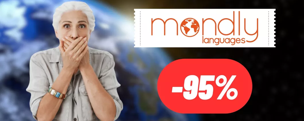 Impara una lingua straniera con Mondly e risparmia 1000€ sull'abbonamento A VITA (TERMINA FRA POCHE ORE)