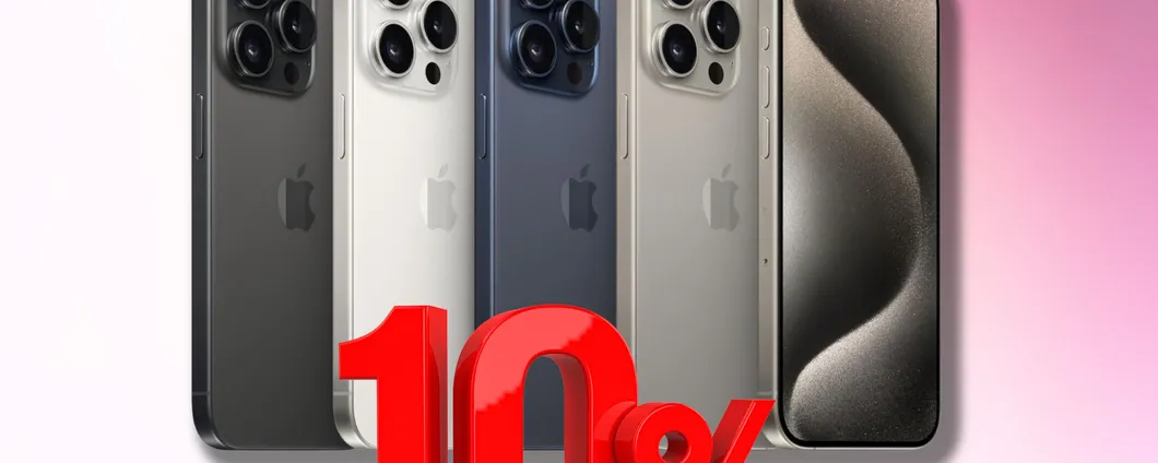 Il momento è giunto: iPhone 15 Pro CROLLA di oltre 100€ su Amazon!