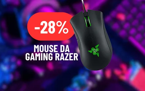 Mouse da gaming Razer in MAXI SCONTO su Amazon