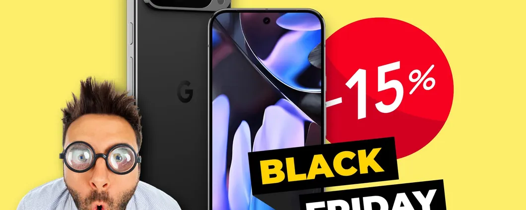 Google Pixel 9 Pro XL: OLTRE 170€ di sconto con il BLACK FRIDAY Amazon