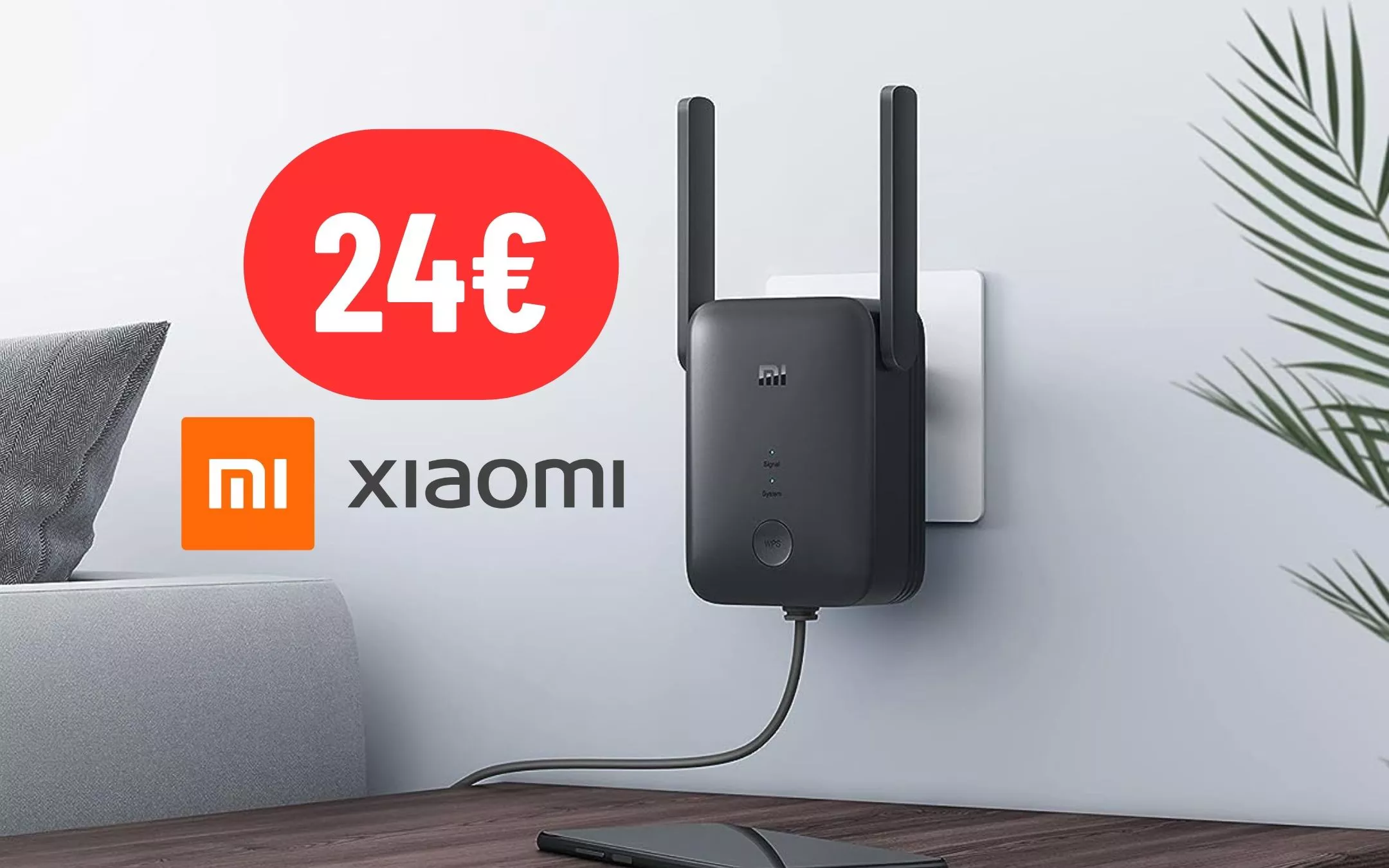 Potenzia la tua rete WiFi con il Ripetitore Xiaomi a 24€ su