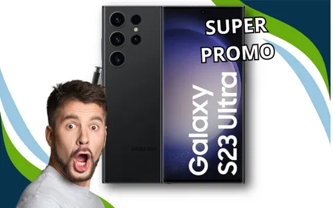 Samsung Galaxy S23 ULTRA: un prezzo così non si era MAI visto prima!