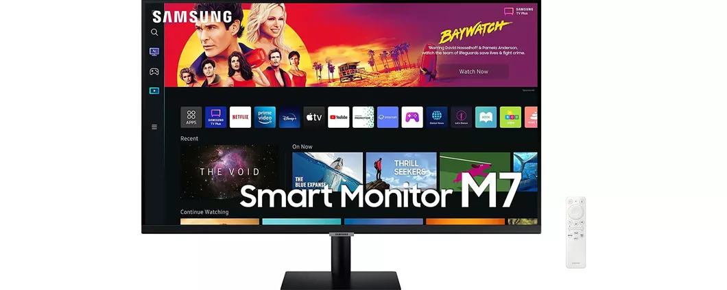 Samsung Smart Monitor M7 ad un prezzo INCREDIBILE su Amazon
