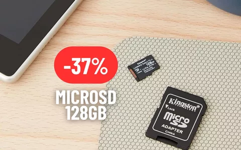128GB di microSD Kingston ad un PREZZO RIDICOLO su Amazon