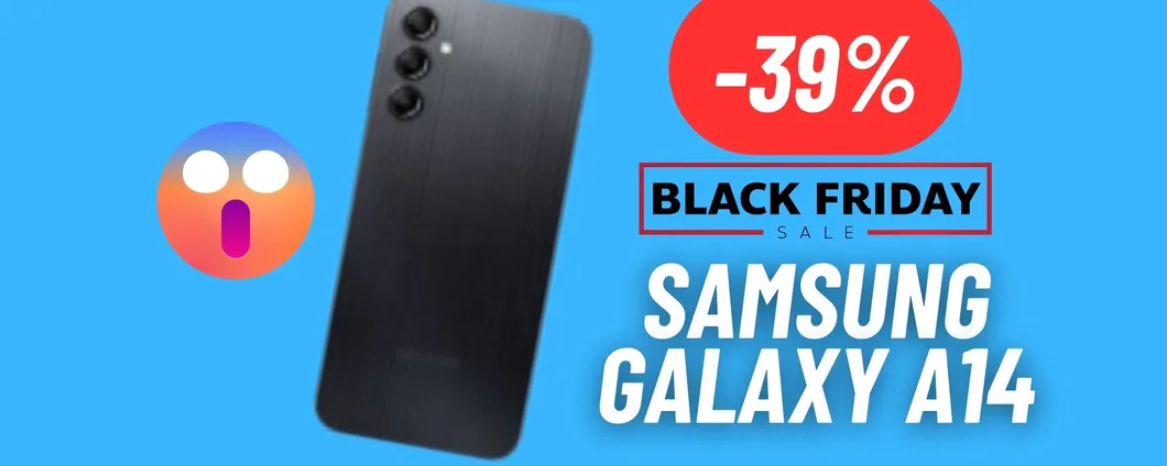 Samsung A14: PREZZO DA BEST BUY con lo sconto Black Friday su eBay
