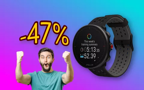 Polar Vantage M2: lo smartwatch per gli sportivi è SCONTATO del 47%