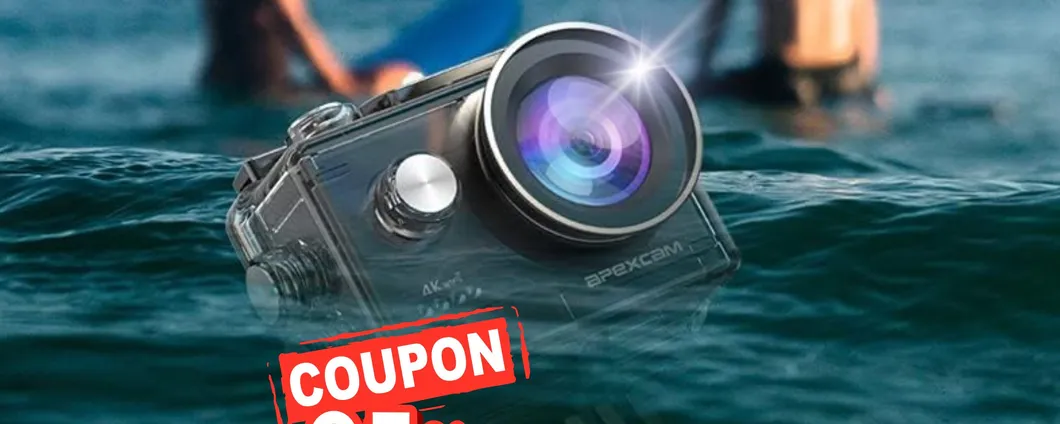 Action Cam 4K subacquea: PERFETTA per i tuoi viaggi e per lo sport!