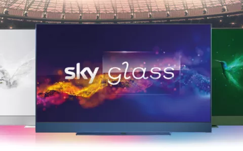 Sky Glass con Sky TV, Netflix e Calcio: scopri la nuova offerta